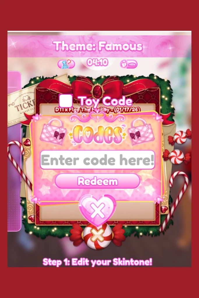 Type the Code